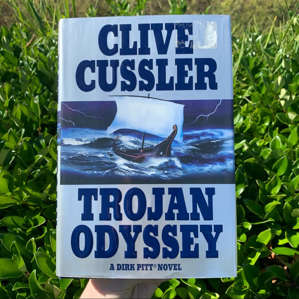 Clive Cussler Trojan Odyssey A Dirk Pitt Novel Hardback Book